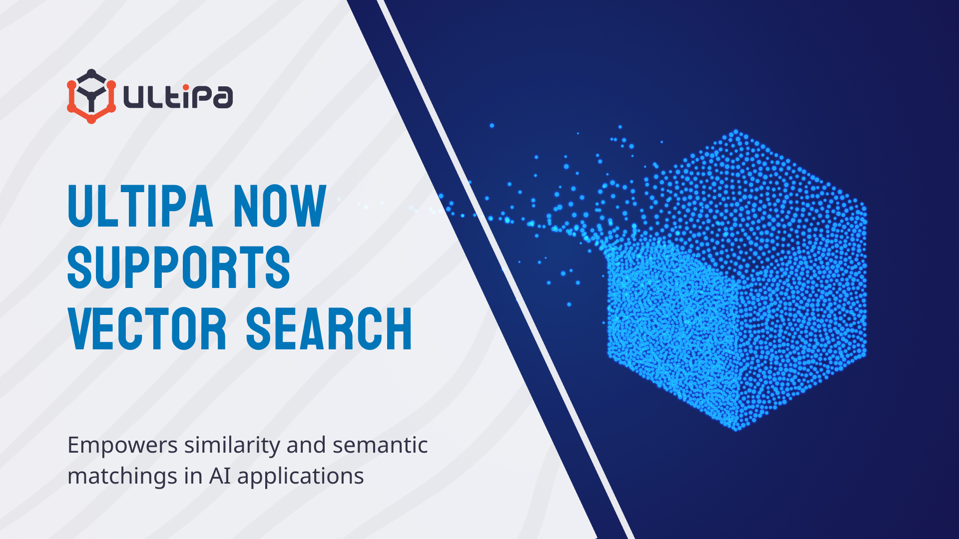 Ultipa Now Supports Vector Search